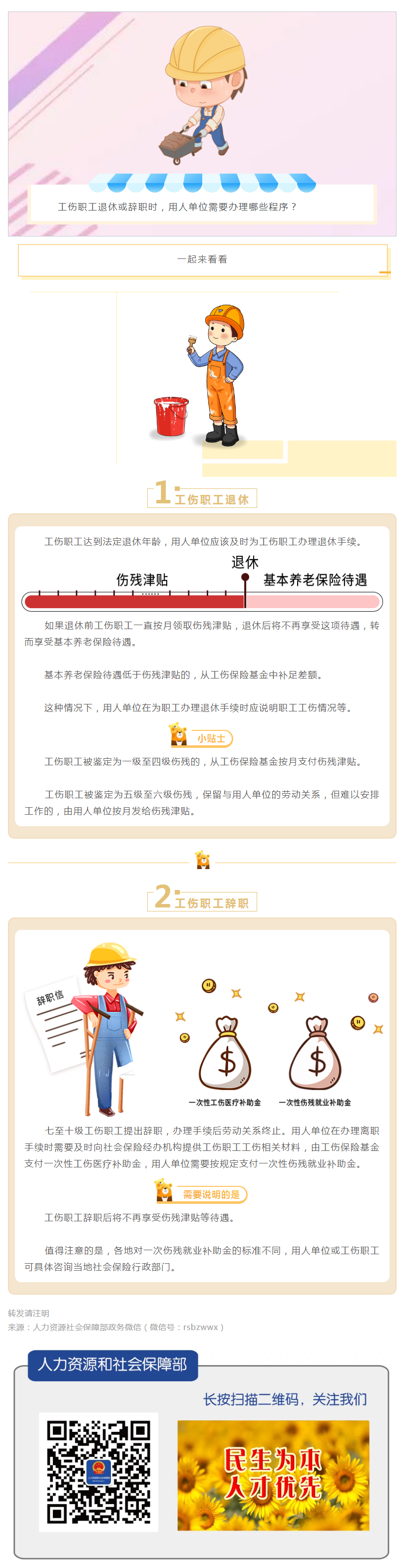 工傷職工退休或辭職時(shí)，用人單位需要辦理哪些程序？.png